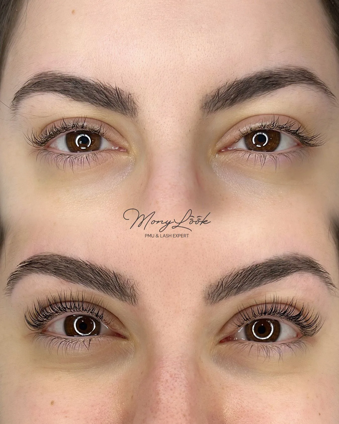 Wimpernlift Resultat